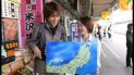 米沢駅でのせ。と礒野アナ
